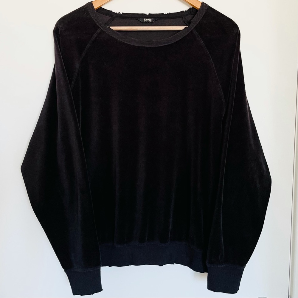 Buffalo David Bitton Velour Sweater